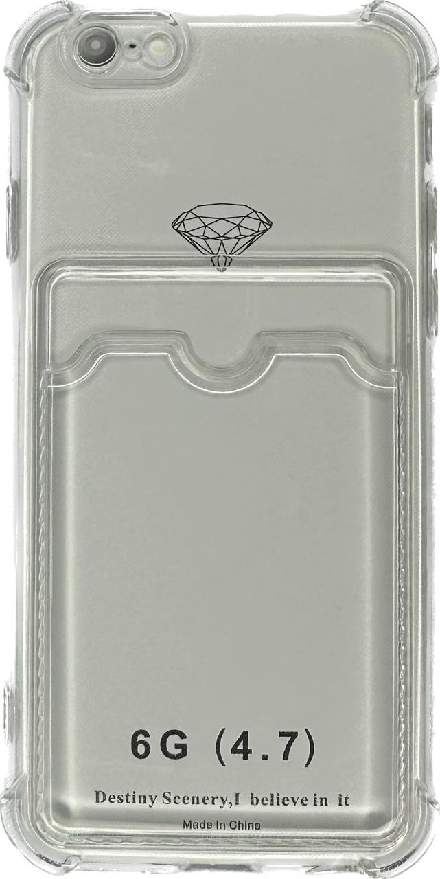 Чехол G-Case для Apple iPhone 6, iPhone 6s прозрачный купить,360