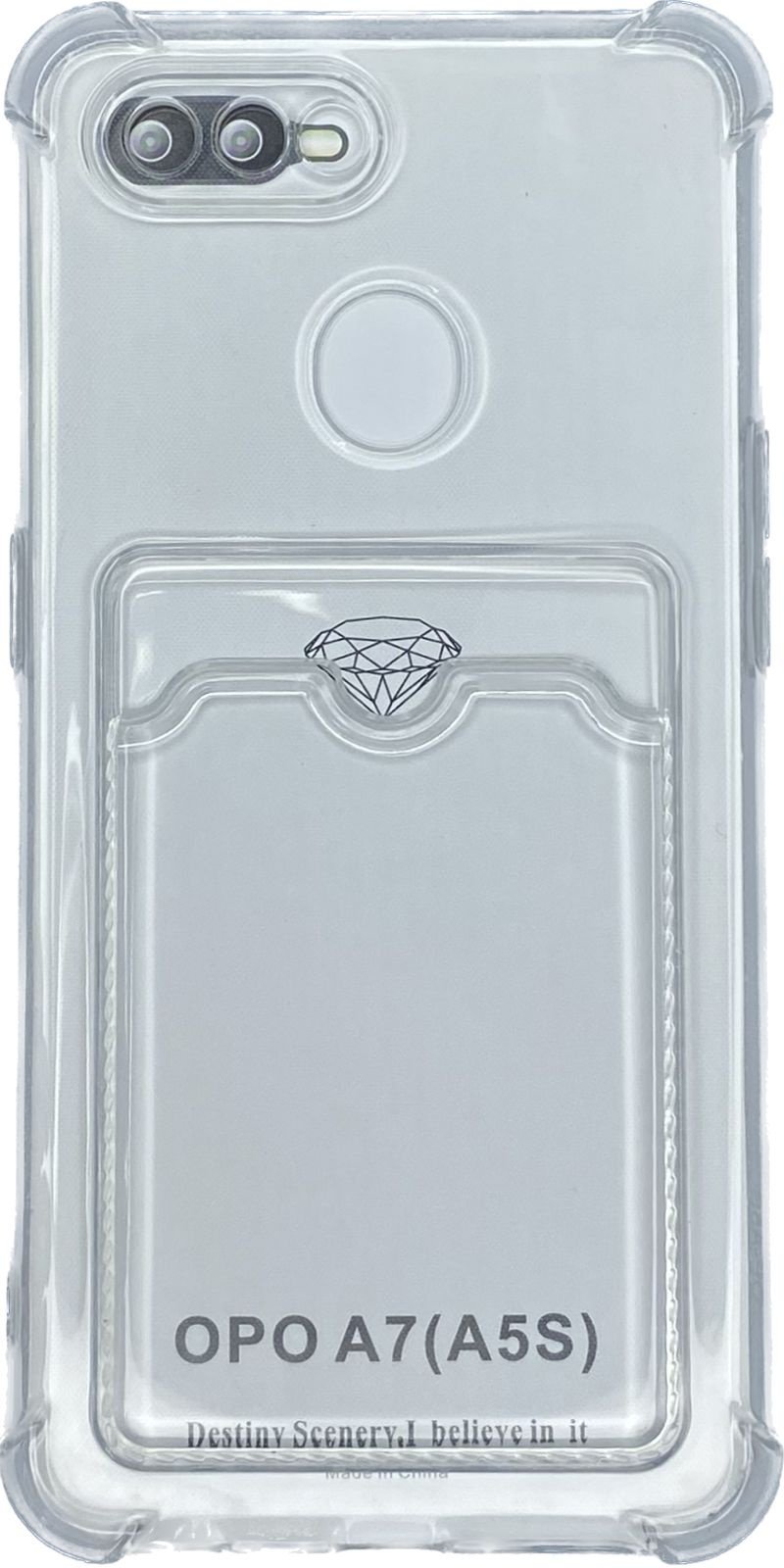 Чехол G-Case для OPPO A12, A5s прозрачный купить,397