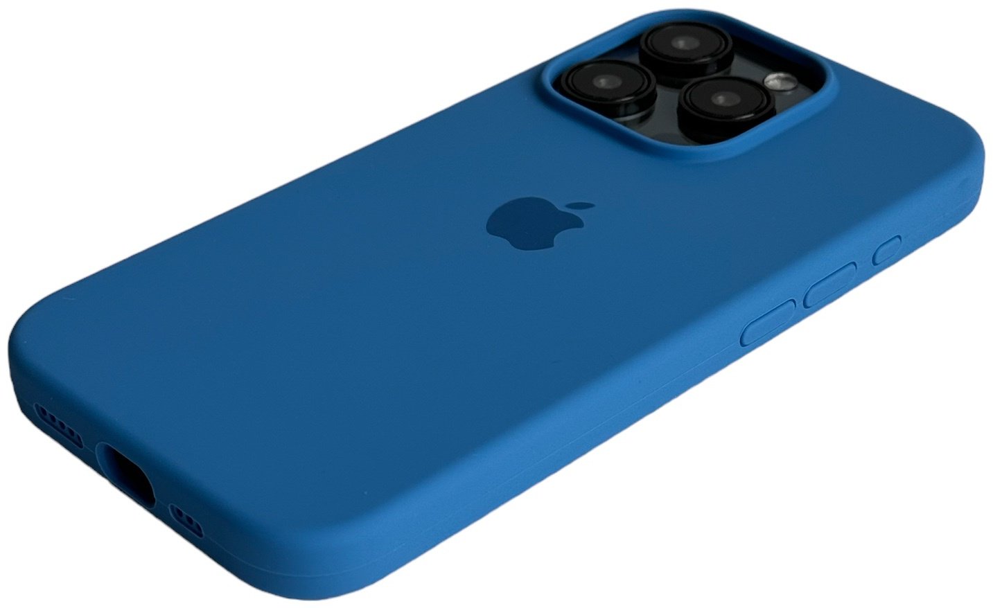 Чехол для Apple iPhone 15 Pro Max синий купить,970
