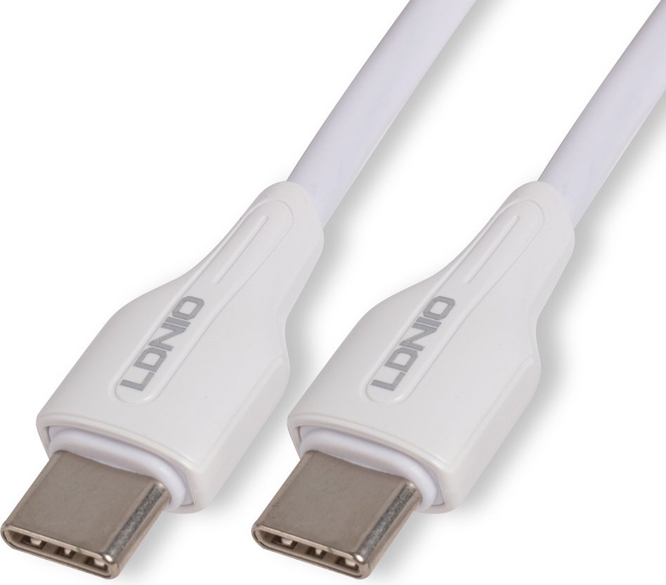 Кабель LDNIO USB TypeC (M), 2 м, LC122-C белый купить,4749