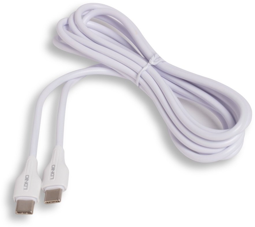 Кабель LDNIO USB TypeC (M), 2 м, LC122-C белый купить,4749
