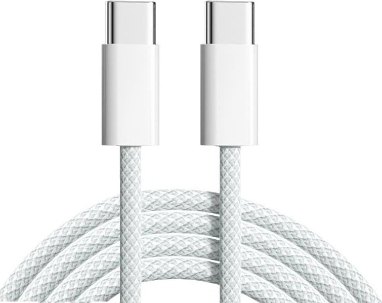 Кабель USB TypeC (M), 1 м, белый купить,370