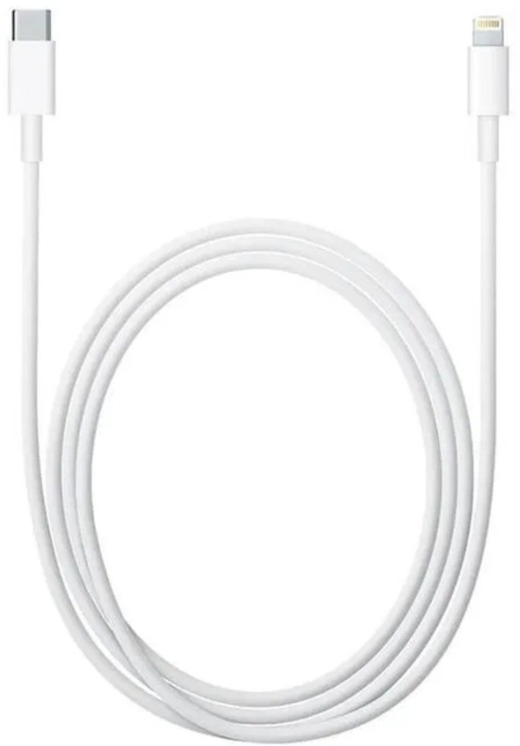 Кабель USB TypeC (M), Lightning (M), 1 м, белый купить,454