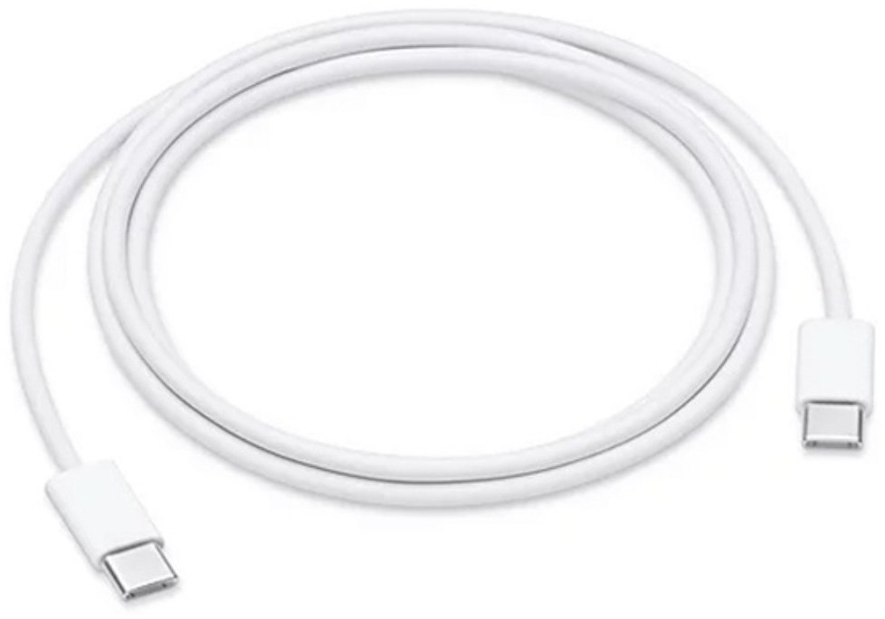 Кабель USB TypeC (M), 1 м, белый