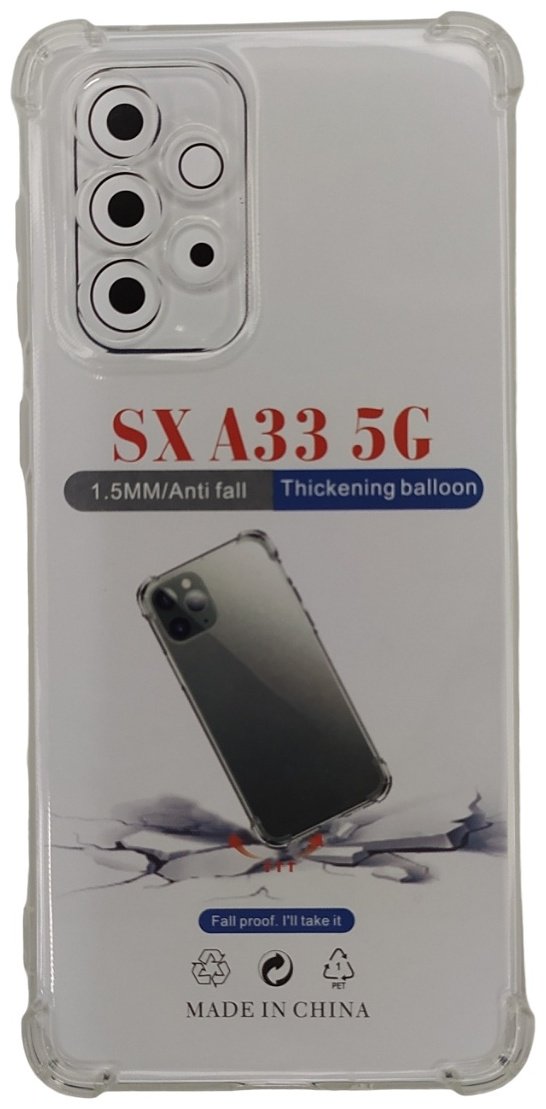 Чехол для Samsung Galaxy A33 прозрачный купить,270