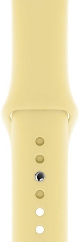 Ремешок для Apple Watch Series 4, Watch Series 5, Watch Series 6, Watch SE, Watch SE 2nd Gen желтый