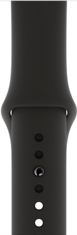Ремешок Telefonik для Apple Watch Series 4, Watch Series 5, Watch Series 6, Watch SE, Watch SE 2nd Gen черный