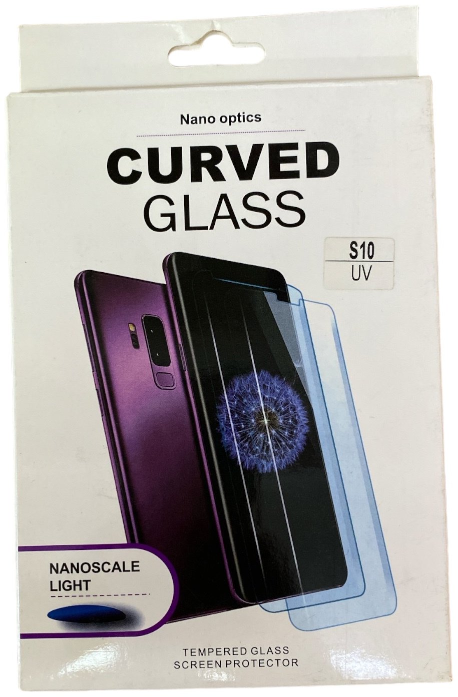 Стекло 100baksovwallet для Samsung Galaxy S10 прозрачный купить,3170