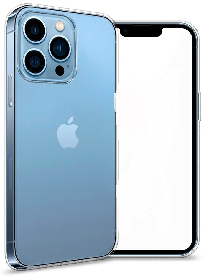 Чехол для Apple iPhone 13 Pro прозрачный купить,491