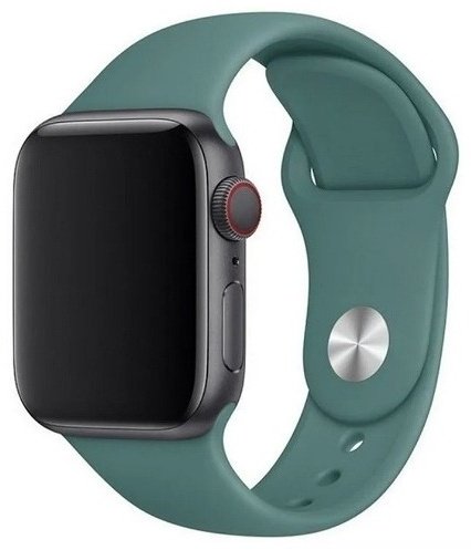 Ремешок для Apple Watch Series 4, Watch Series 5, Watch Series 6, Watch SE, Watch SE 2nd Gen зеленый