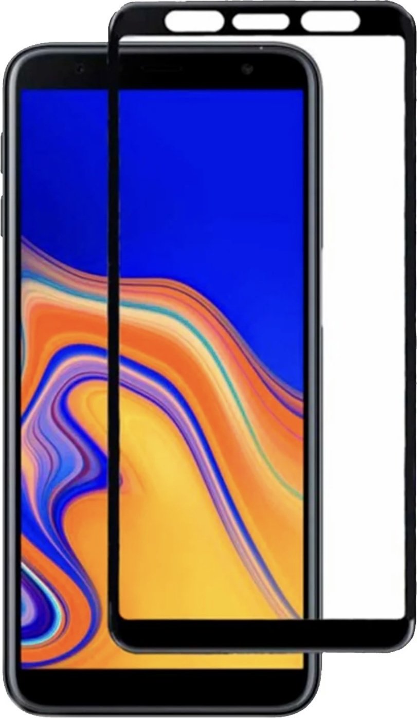 Стекло для Samsung Galaxy J4+ черный