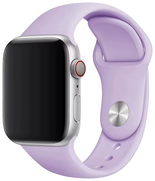 Ремешок для Apple Watch Series 5, Watch Series 6, Watch Series 7, Watch Series 8, Watch Series 10, Watch Series 9 сиреневый
