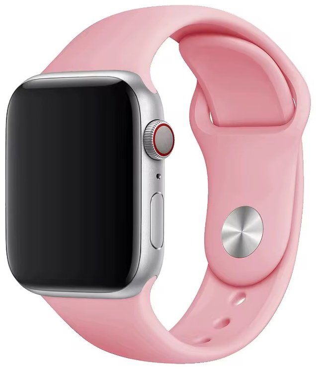 Ремешок для Apple Watch Series 5, Watch Series 6, Watch Series 7, Watch Series 8, Watch Series 10, Watch Series 9 розовый
