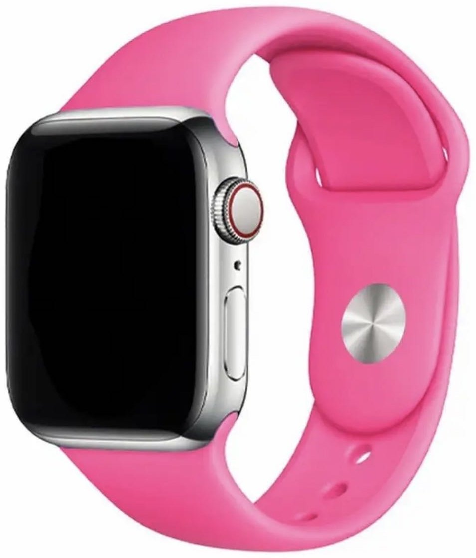 Ремешок для Apple Watch Series 4, Watch Series 5, Watch Series 6, Watch Series 7, Watch Series 8 розовый
