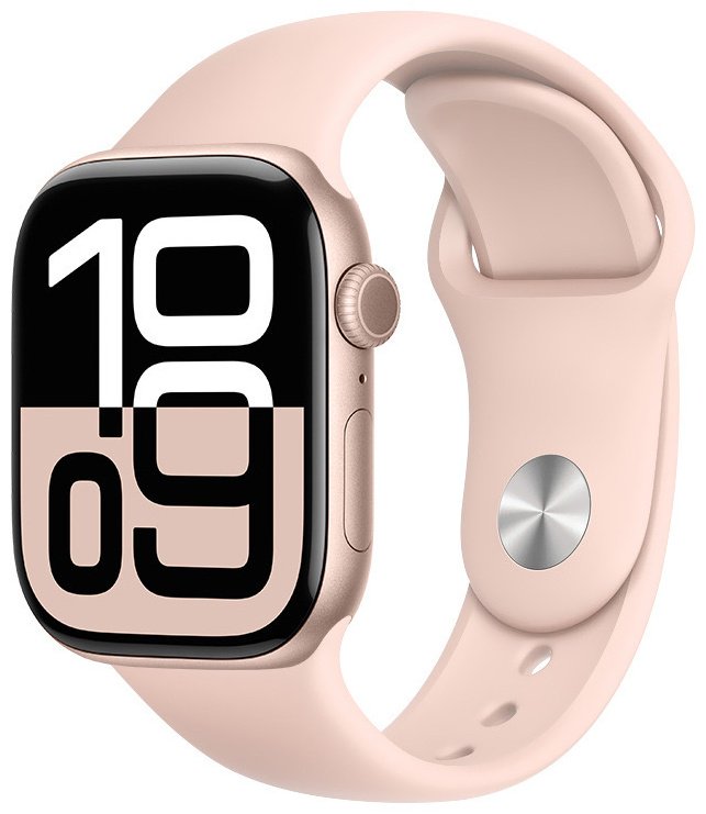 Ремешок для Apple Watch Series 5, Watch Series 6, Watch Series 7, Watch Series 8, Watch Series 10, Watch Series 9 розовый