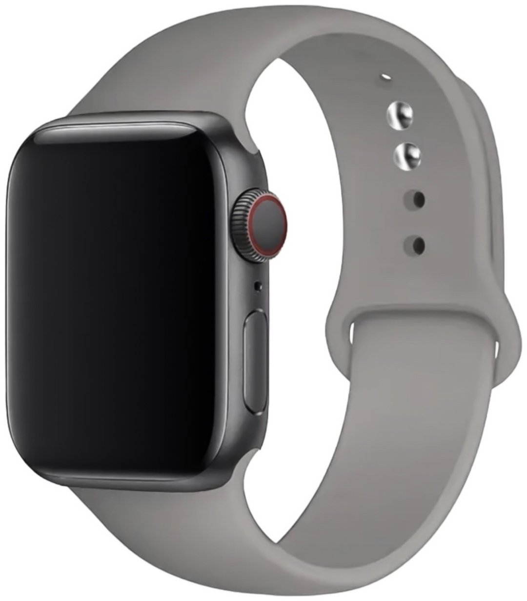 Ремешок для Apple Watch Series 7, Watch Series 8 серый
