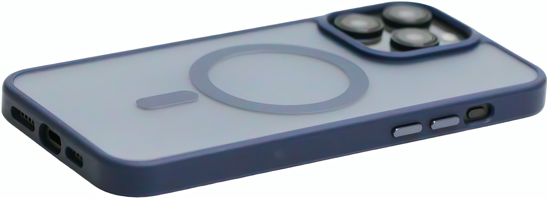 Чехол для Apple iPhone 15 Pro синий купить,895
