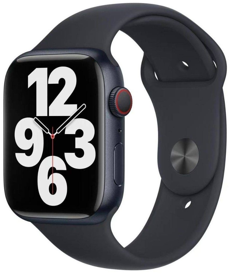Ремешок для Apple Watch Series 7, Watch Series 8, Watch SE, Watch Series 10, Watch Series 11, Watch Series 9 черный