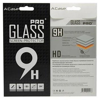 A-case 9H для Samsung Galaxy A80 с рамкой черный