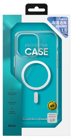Чехол Benks для Apple iPhone 14 прозрачный купить,697