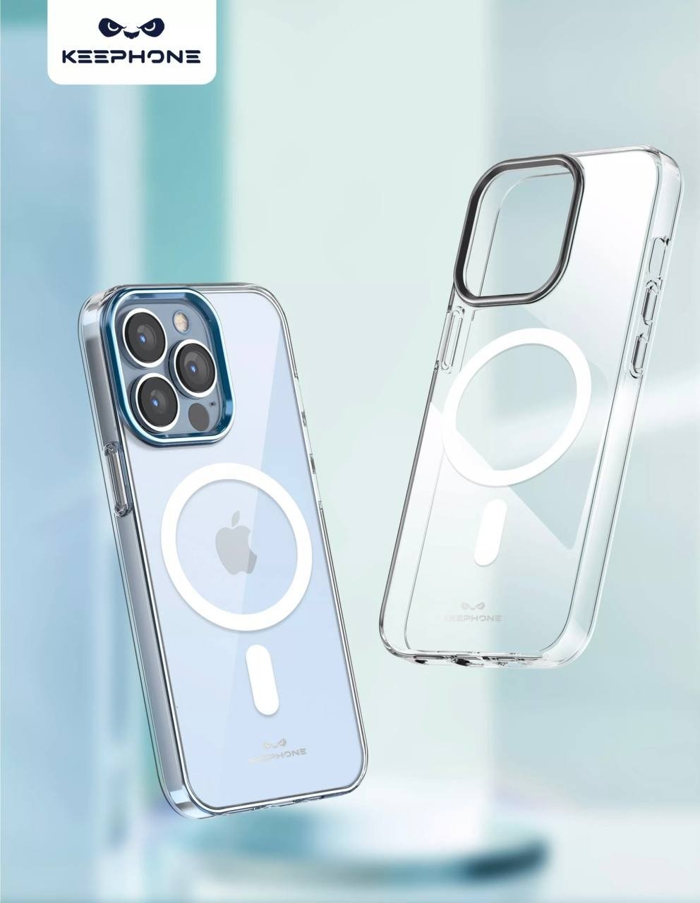Чехол KeepHone для Apple iPhone 14 Pro Max прозрачный купить,882
