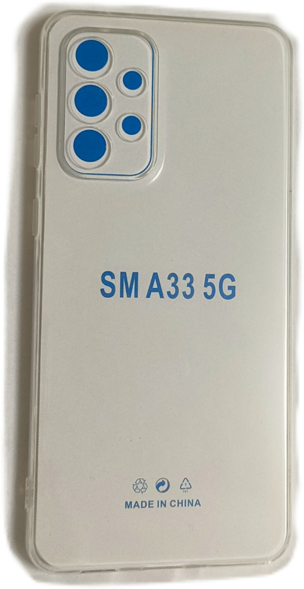 Чехол для Samsung Galaxy A33 прозрачный купить,270