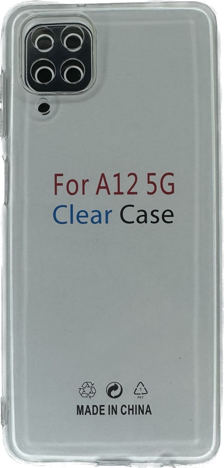 Чехол для Samsung Galaxy A12 прозрачный купить,975