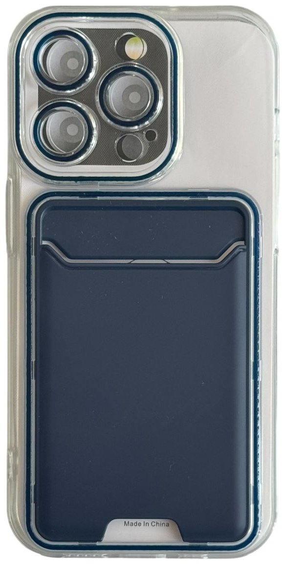 Чехол для Apple iPhone 14 Pro синий купить,1870