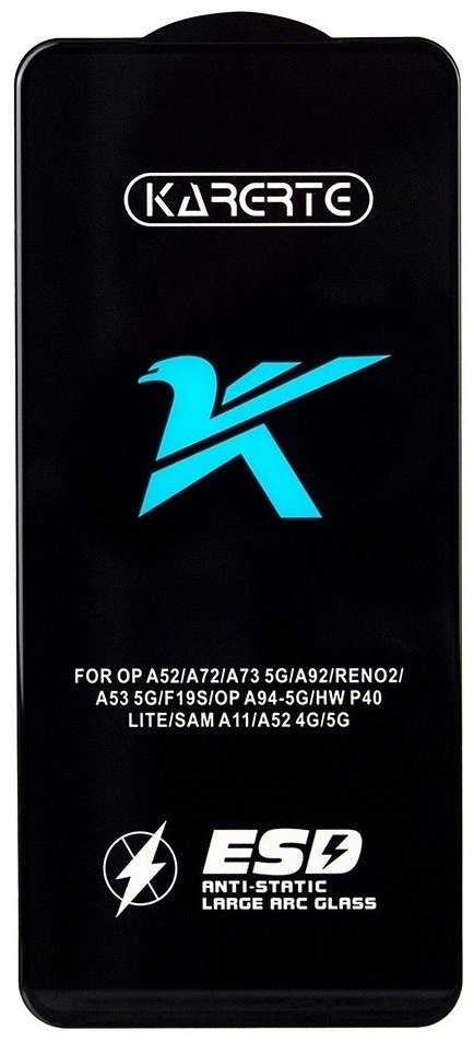 Стекло ESD для Samsung Galaxy A24 черный