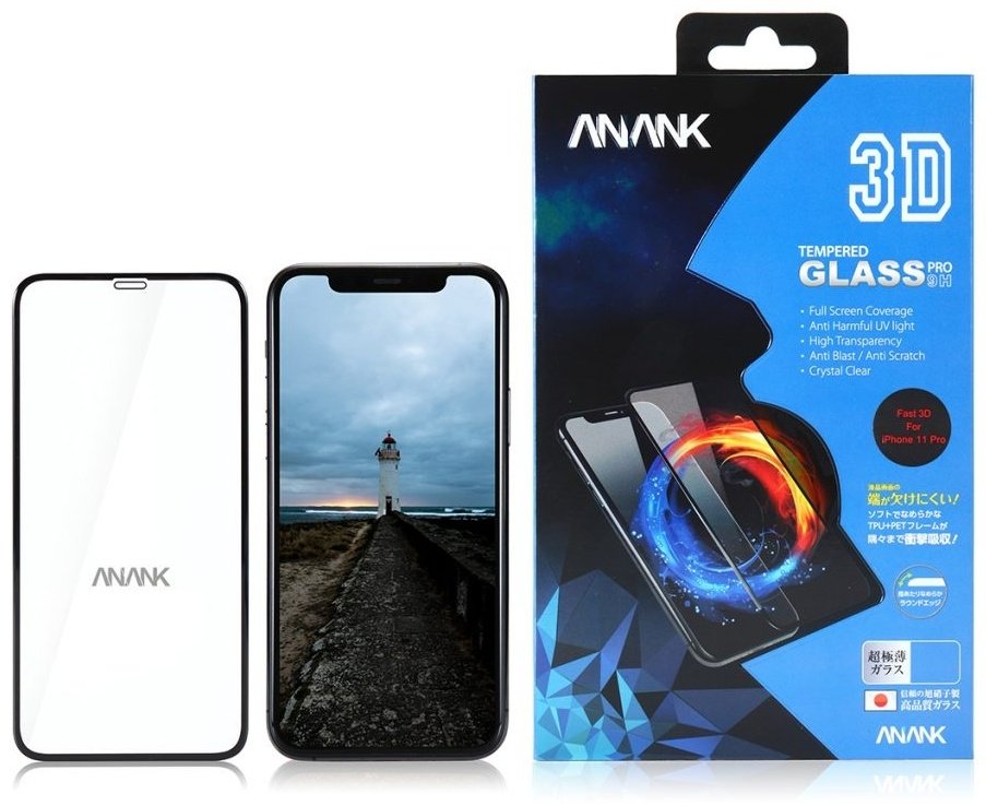 Стекло ANANK для Apple iPhone 11 черный