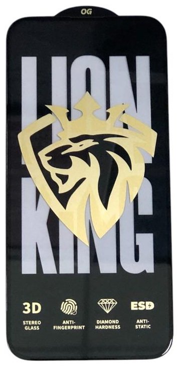 Стекло Lion King для Apple Iphone 16 Plus черный