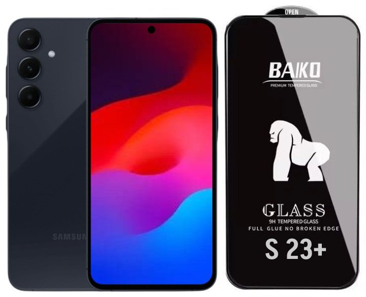 Стекло BAIKO для Samsung Galaxy S23+ черный