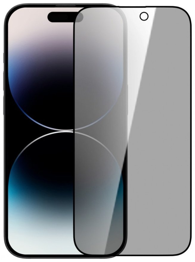 Стекло GLASS для Apple iPhone 15 черный