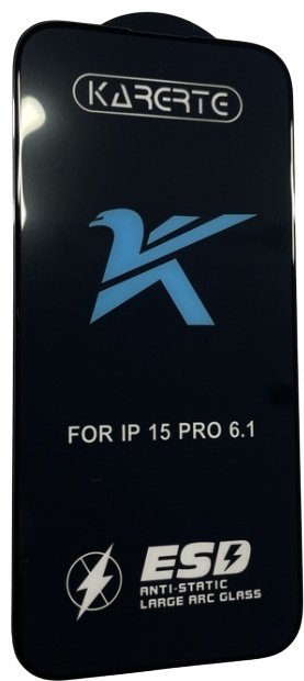 Стекло KARERTE для Apple iPhone 15 Pro KARERTE черный