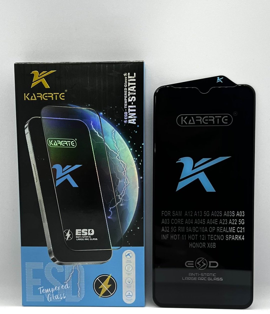 Стекло KARERTE для Samsung Galaxy A23 KARERTE черный