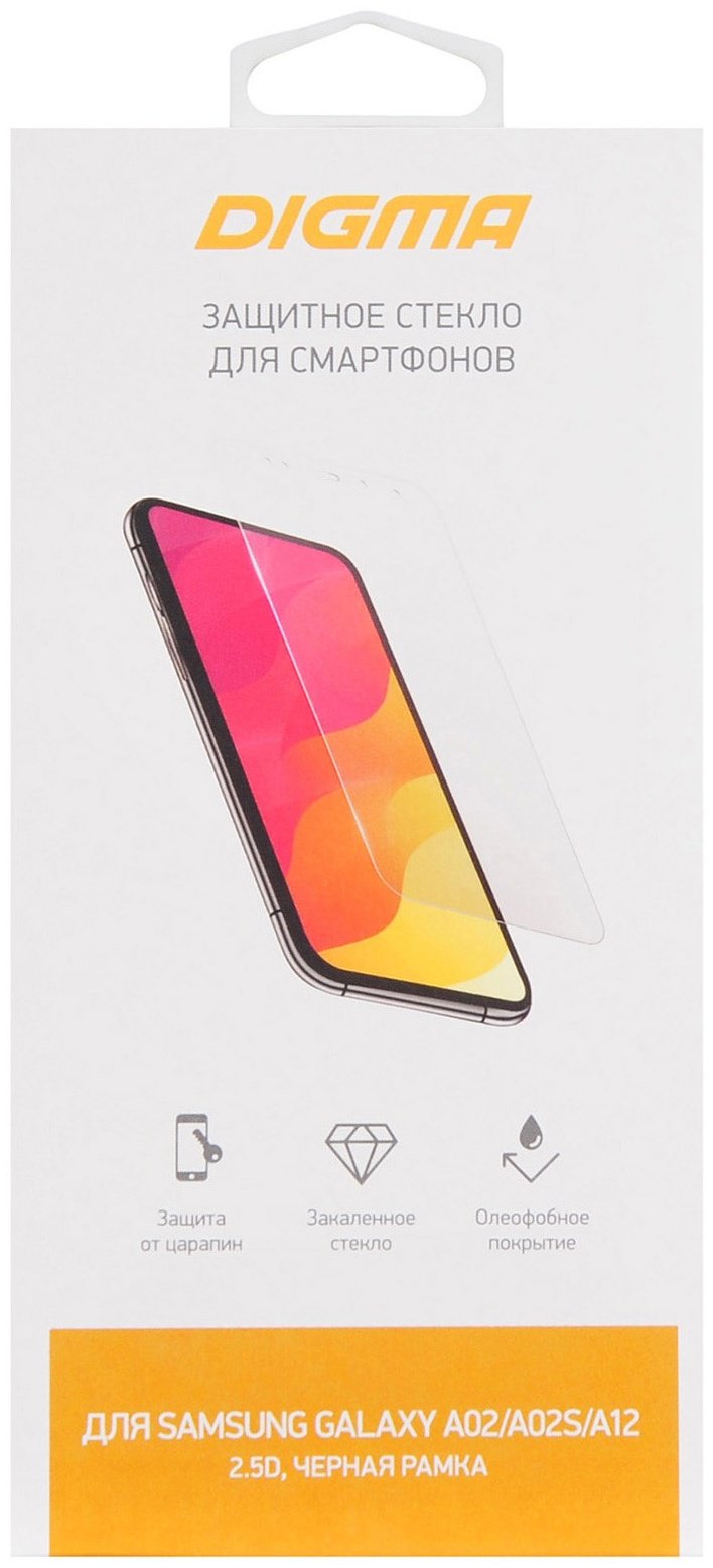 Стекло Digma для Samsung Galaxy A02