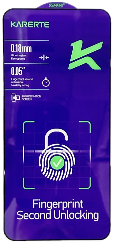 Стекло KARERTE для Samsung Galaxy S21 черный