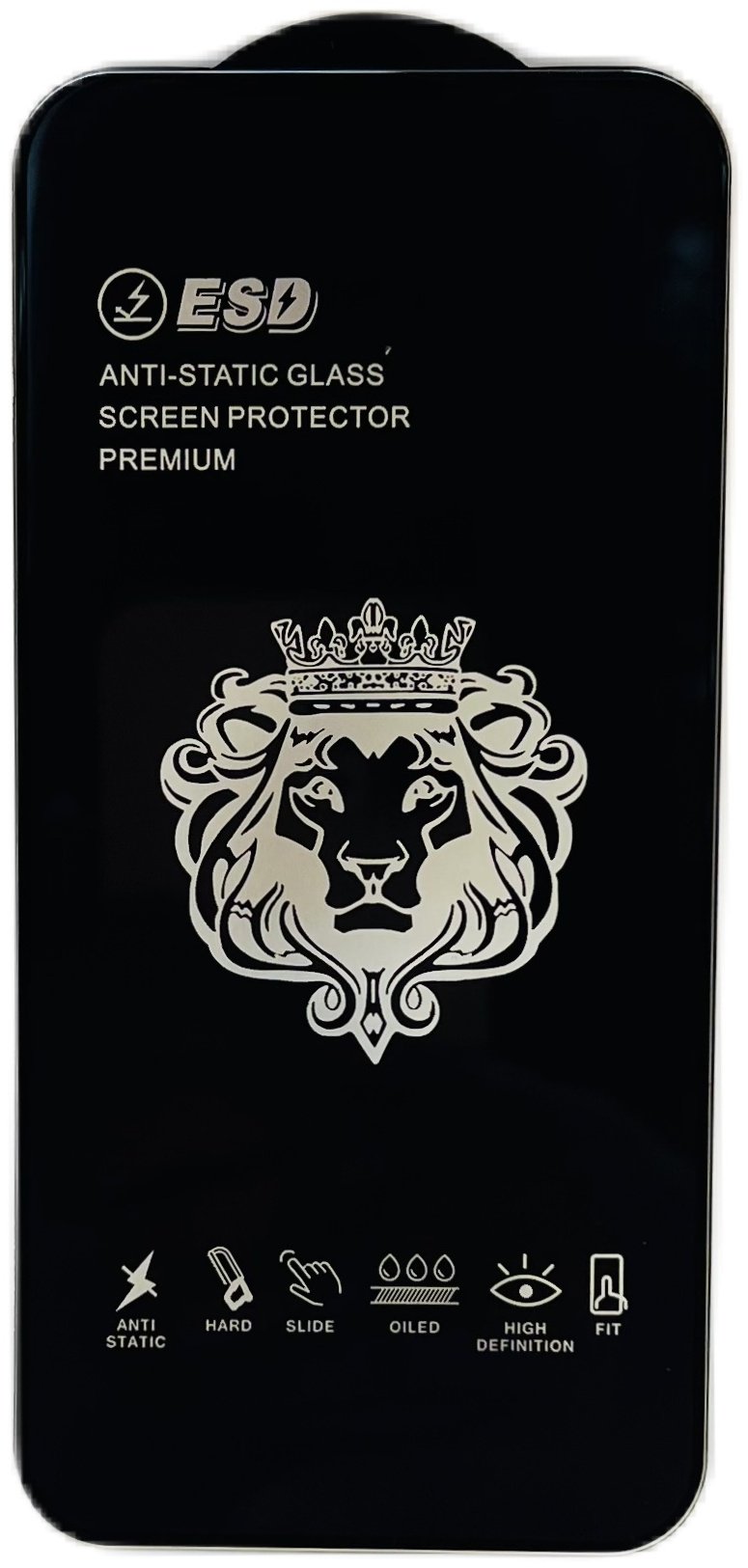Стекло ESD для Apple iPhone 15 Pro ESD черный