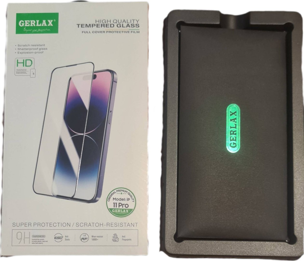 Стекло GERLAX для Apple iPhone 11 Pro GG-101 черный