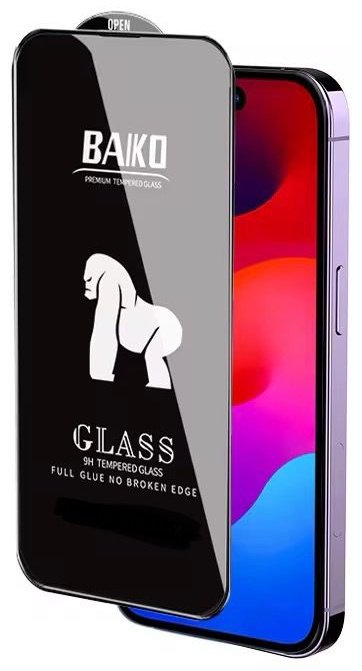 Стекло BAIKO для Apple iPhone 15 Plus черный купить,1069