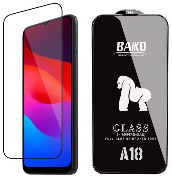Стекло BAIKO для Oppo A18 черный купить,970