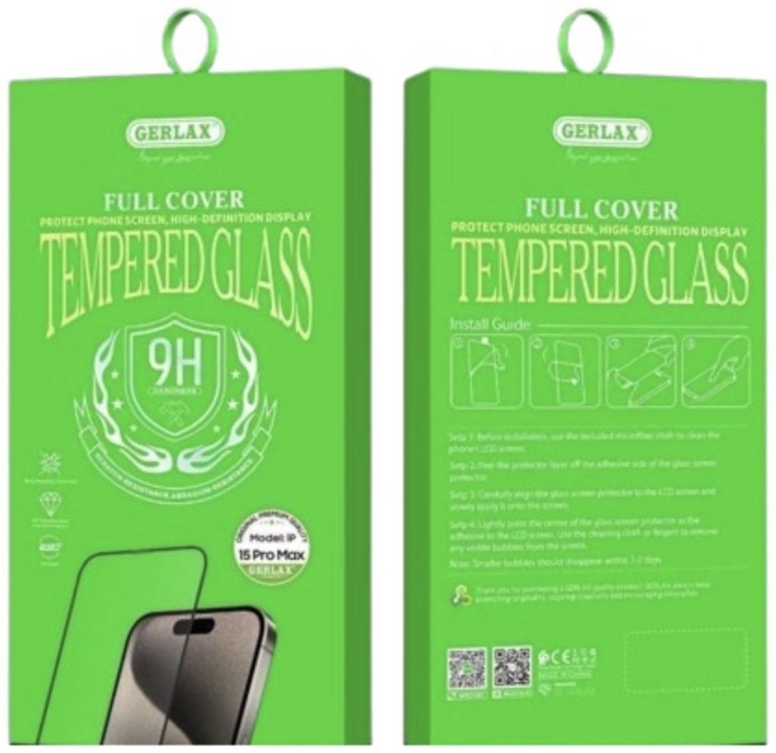 Стекло GERLAX для Apple iPhone 13 Pro Max черный купить,849