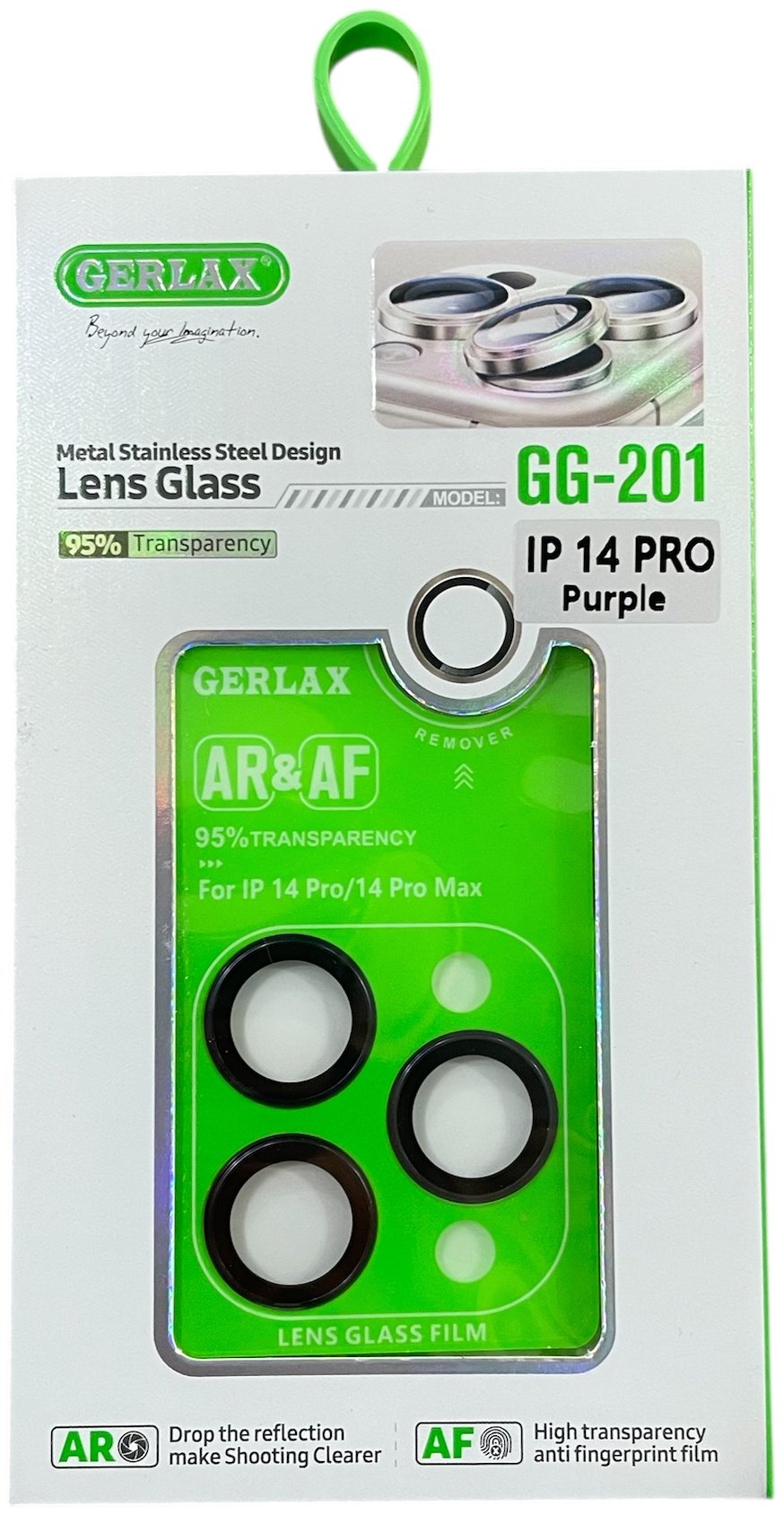 Стекло GERLAX для Apple iPhone 14 Pro Max фиолетовый - ForteMarket Стекло GERLAX для Apple iPhone 14 Pro Max фиолетовый купить,1549
