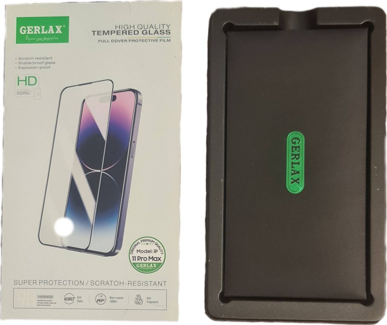 Стекло GERLAX для Apple iPhone 11 Pro Max GG-101 черный купить,689
