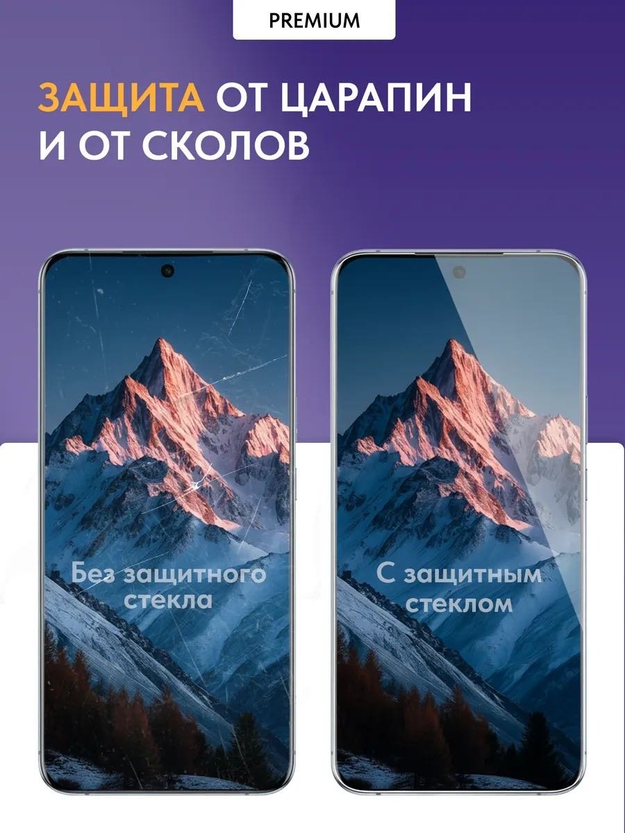 Стекло GERLAX для Xiaomi Redmi Note 13 Противоударное черный купить,499