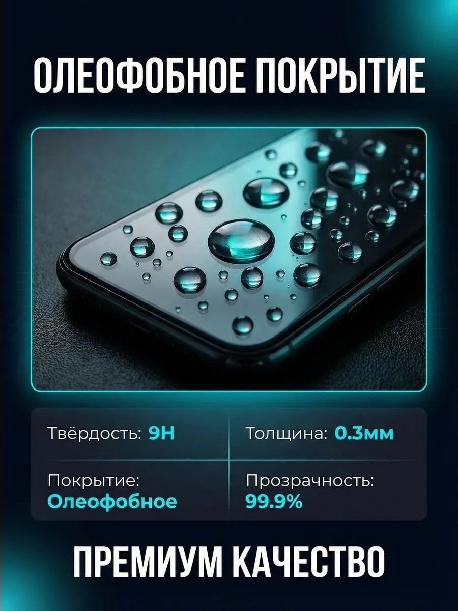 Стекло GERLAX для Apple iPhone 15 Антишпион черный купить,742