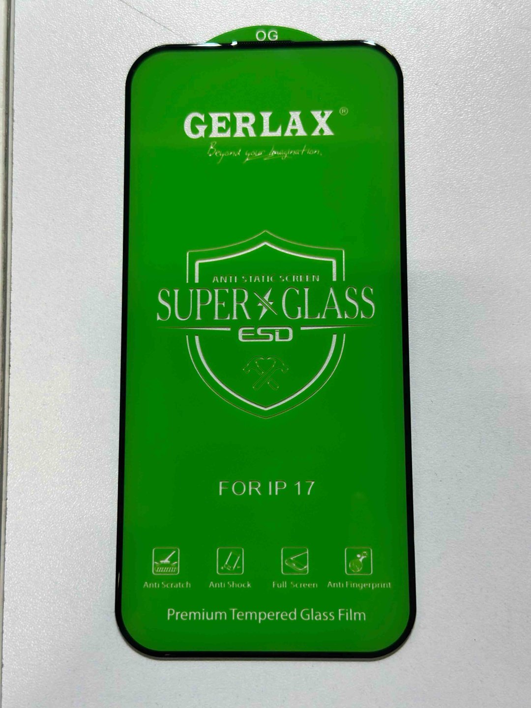 Стекло GERLAX для Apple iPhone 17 черный купить,596