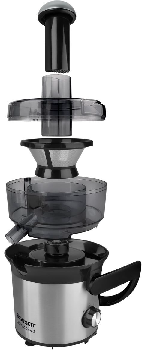 Соковыжималка Scarlett SC-JE50S51 серебристая купить,NaN