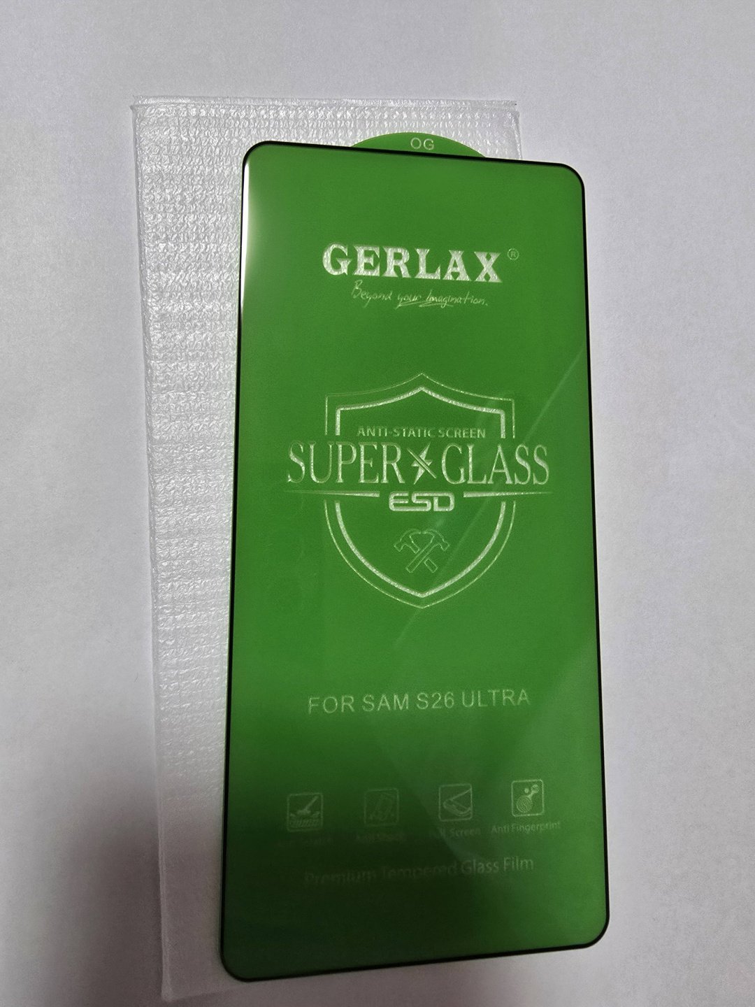 Стекло GERLAX для Samsung Galaxy S26 Ultra черный