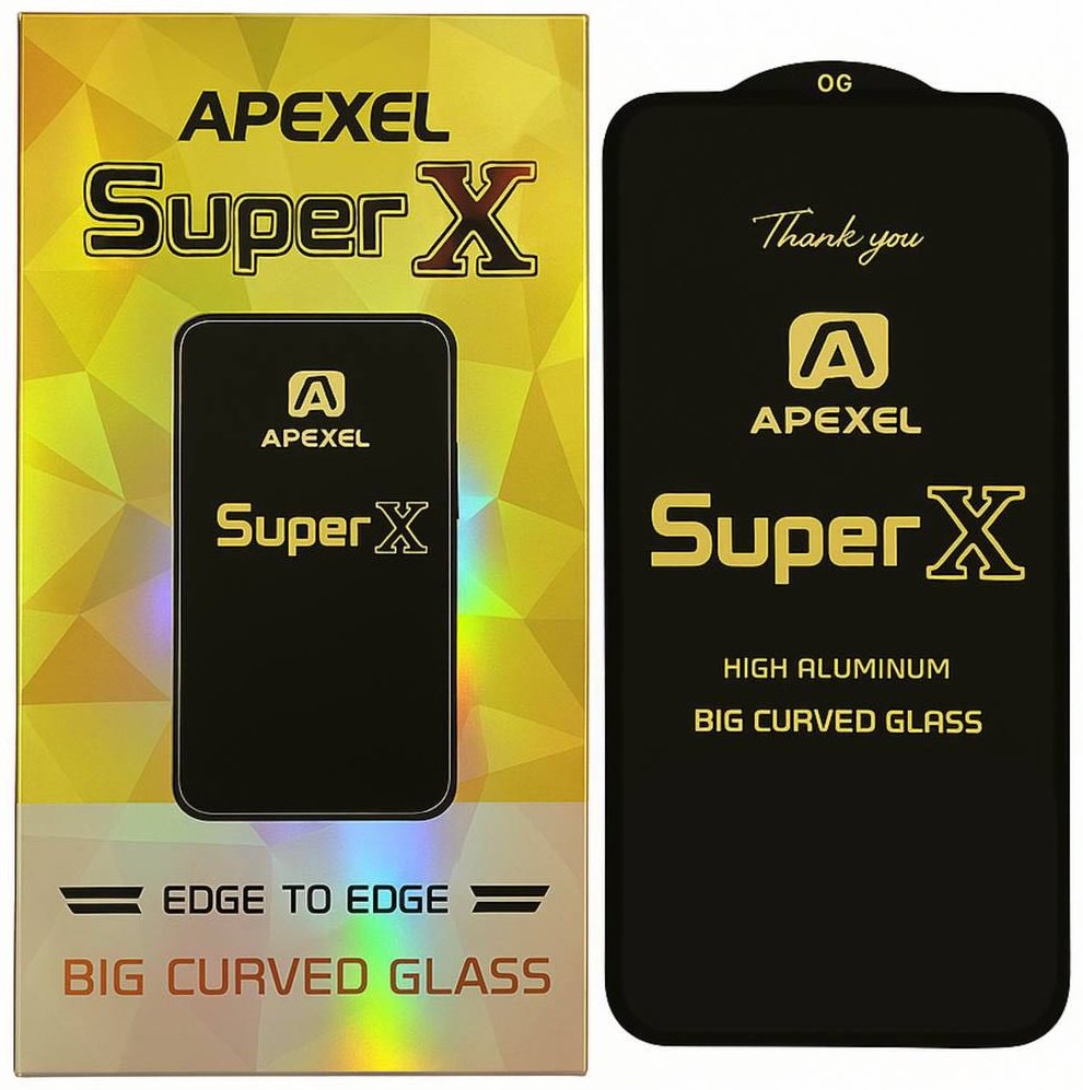 Стекло APEXEL для Xiaomi Redmi A5 черный